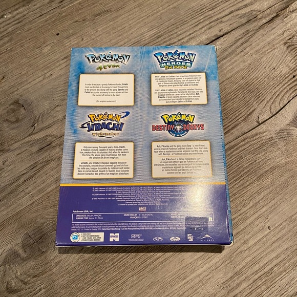 Pokémon Legends DVD 4 Disc Set - Picture 2 of 3
